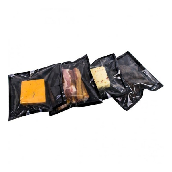 Vacuum Bags, 3mil, Clear/Black, 1000 PK
